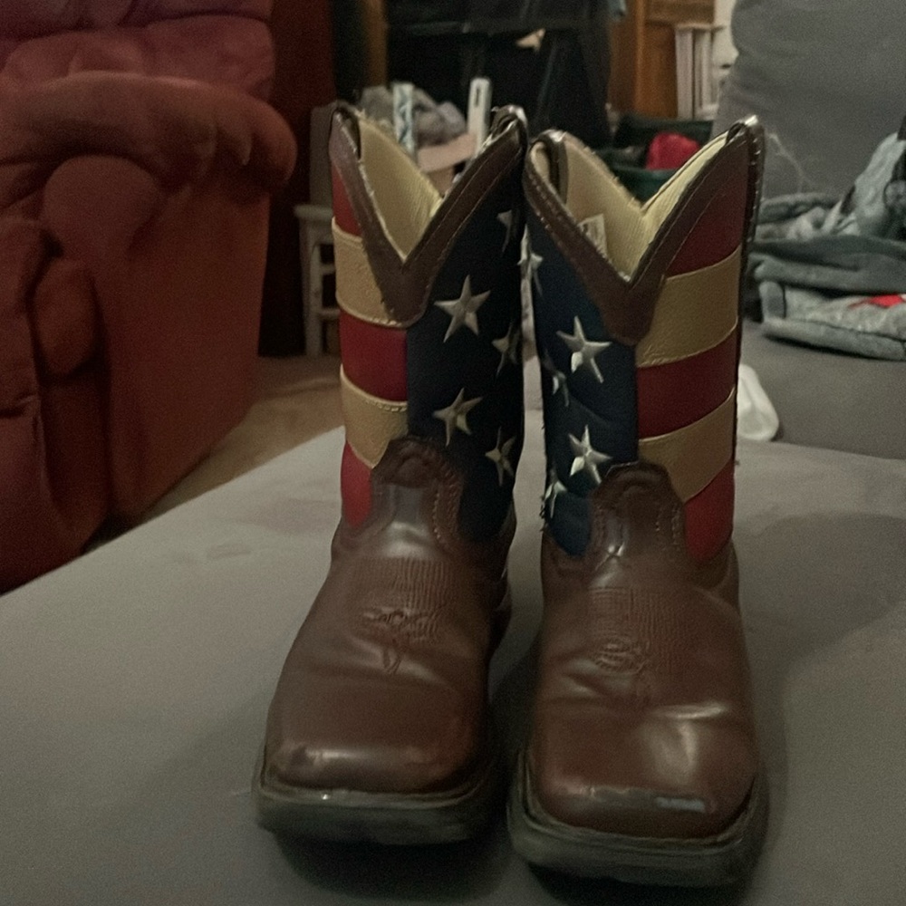 Boys patriotic boots